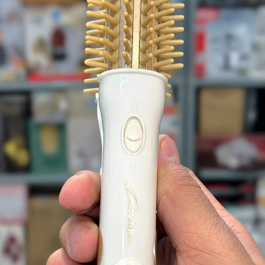 RIWA 2-in-1 Hair Straightener & Curling Comb