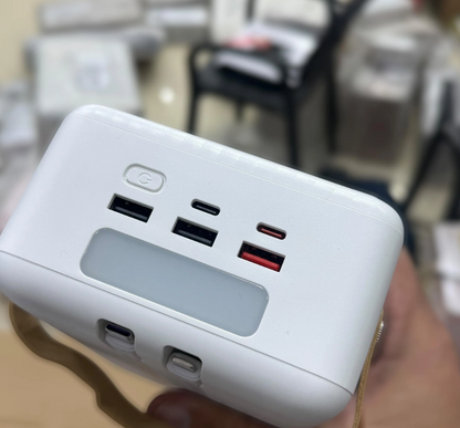 Kamal K160 Portable Power Station Bank - 160,000mAh, 60W PD & QC3.0 Fast Charging