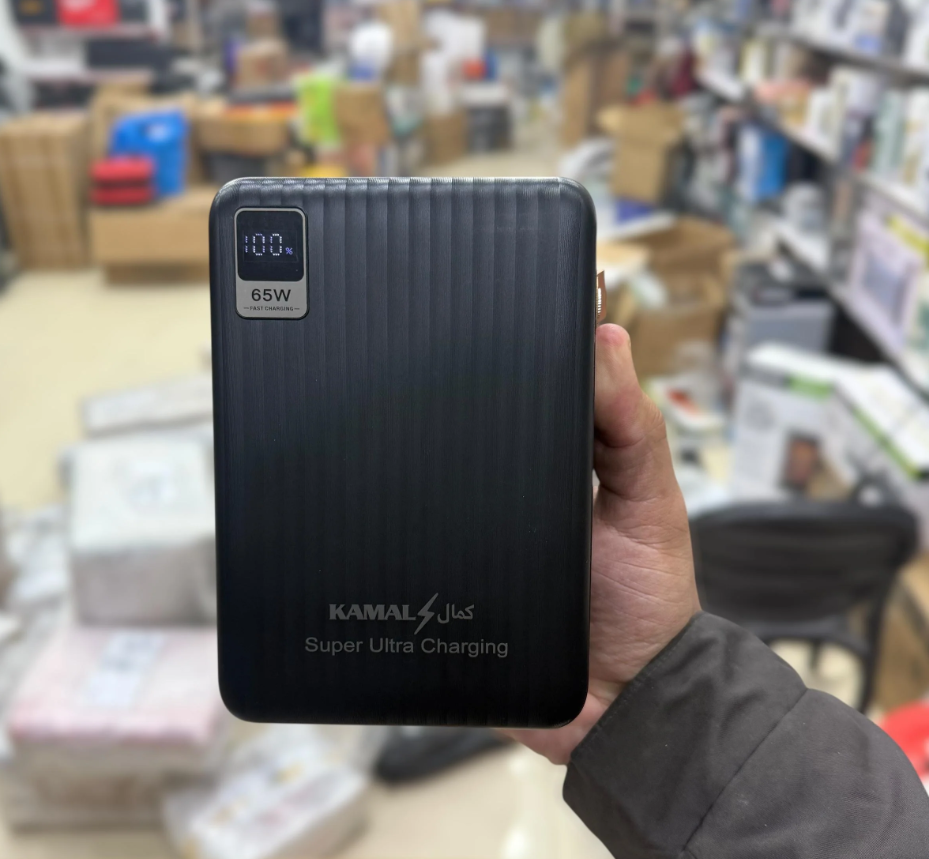 Kamal K160 Portable Power Station Bank - 160,000mAh, 60W PD & QC3.0 Fast Charging