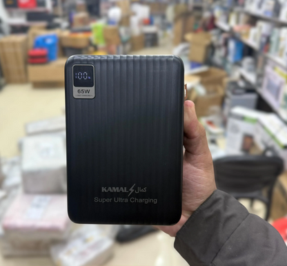 Kamal K160 Portable Power Station Bank - 160,000mAh, 60W PD & QC3.0 Fast Charging