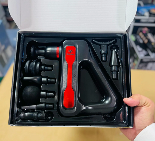 Blueidea LCD Display Fascial Gun - 32 Speeds & 8 Massage Heads**